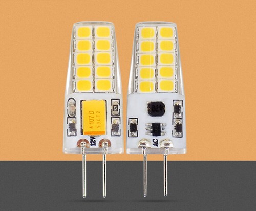 Led smd sparlampe - 2x,