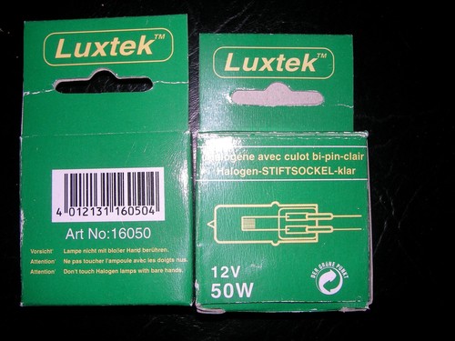 Luxtec 12v halogenlampen - x,